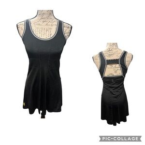 Lole Black Tennis Pickleball Golf Athletic Sporty Dress Size Medium